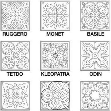 Mervella 304 3 Floors from the Versailles Panels Collection