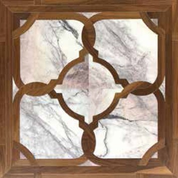 Mervella Lima White Rose Floors from the Versailles Panels Collection